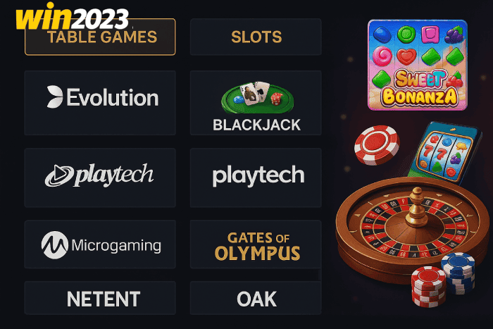 Jogos de caça-níqueis Cassino WIN2023 online