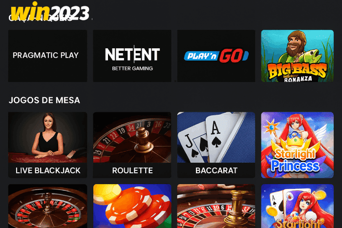 Slots populares Cassino WIN2023 bônus e diversão