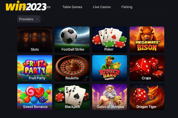 Jogos de cassino WIN2023